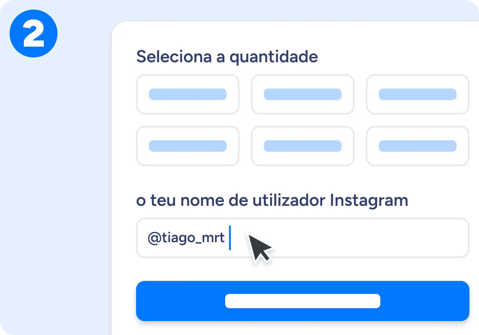 Indica os dados do perfil