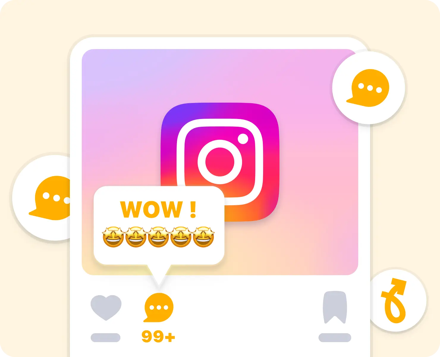 Instagram Comentários