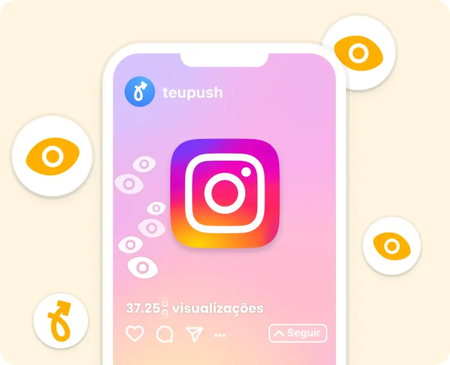 Instagram Visualizações