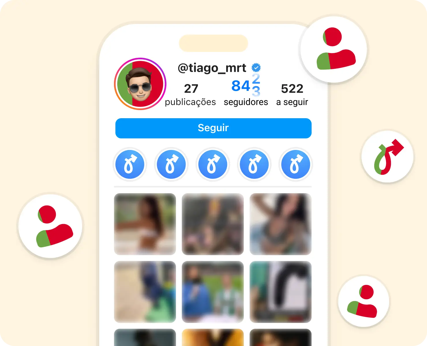 🇵🇹 IG Seguidores portugueses