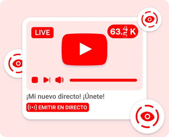 YouTube Espetadores Live
