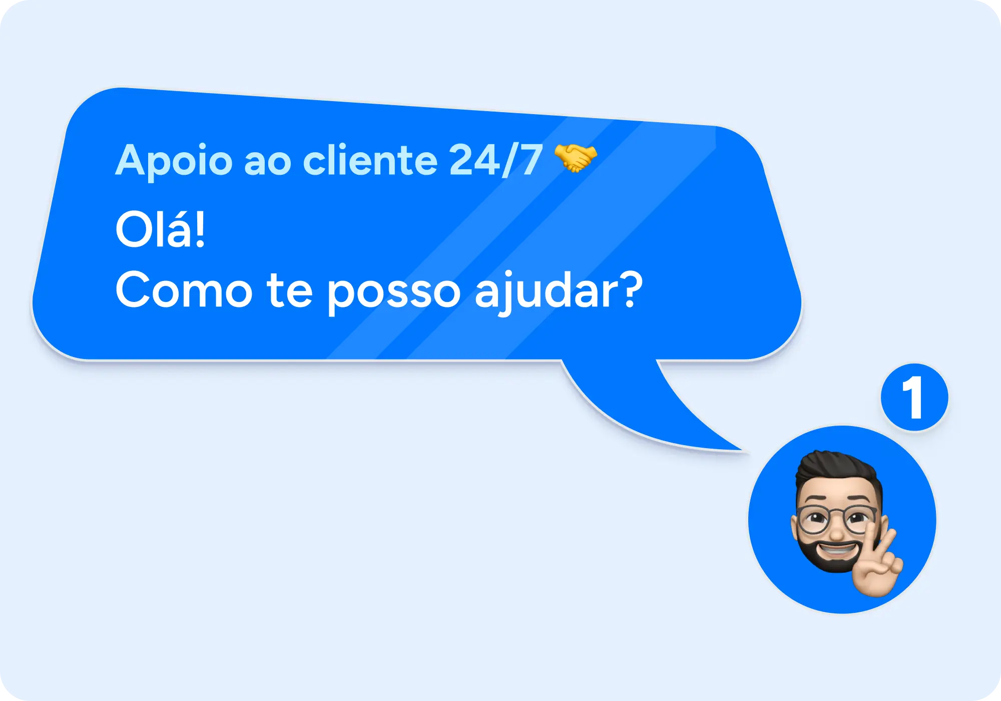 Apoio ao cliente 24/7